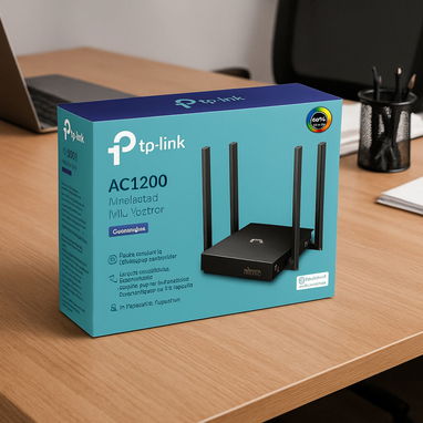 Excelente router Doble Banda 2.4-5GHZ _ AC1200_ 1WAN-4LAN - NUEVO EN SU CAJA - Img 101712292