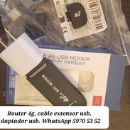 Router + cable extensor + adaptador - Img 56849941