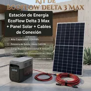 Kit solar de estación delta 3 max con panel - Img 56702312