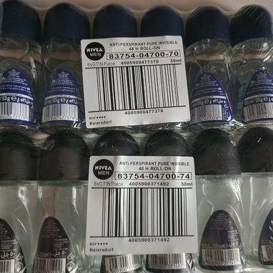 Desodorante NIVEA Black & White Invisible Clear Roll On 72h Protection y NIVEA FRESH OCEAN Roll On 48h Protection. - 2/3