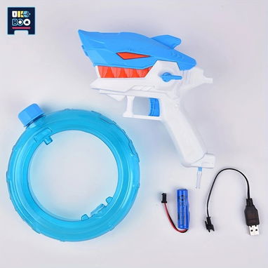 ☎️53544655 🛵 Entrega Disponible ⭐ Pistola de Agua Eléctrica Shark⭐ - 5/9