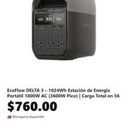 ECOFLOw DELTA 3 con factura y garantia - Img 54778917
