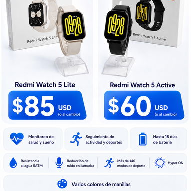 Smartwatch / Relojes inteligentes en La Habana – Xiaomi, Redmi, COLMI, T900 y más - 10/10