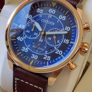 CA4213-18L citizen eco drive cronógrafo con estilo aviador que fusiona la estética clásica con la tecnología moderna - Img 54926975
