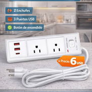 REGLETA ELÉCTRICA CON ENCHUFE UNIVERSAL - Img 55997527