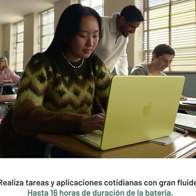 MacBook Neo 13” Liquid Retina A18 Pro 8GB RAM 512GB SSD Batería Hasta 16 horas nueva envio a domicilio incluido - 2/4