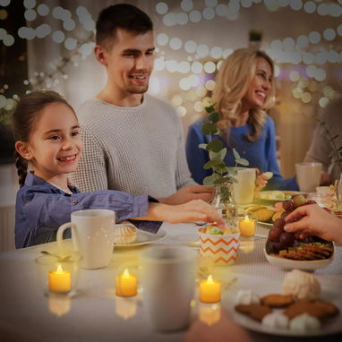 🕯️​ MINI VELAS LED PARA DECORACION 🕯️​ LUZ CALIDA 🕯️​ 2 BATERIAS INCLUIDAS 🕯️​5.887.23.60 - Img 103887169
