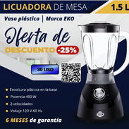 Batidora EKO 1.5L con vaso de plástico - Img 55410201