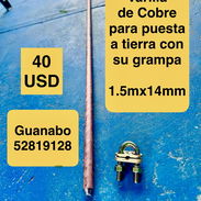 Varilla de cobre para puesta a tierra - Img 57771426