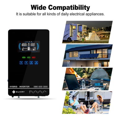 ‼️INVERSOR HÍBRIDO SUMRY 4000W...53317139/VEDADO‼️ - 3/5