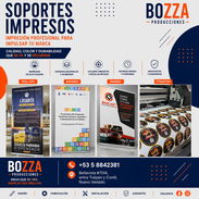 Soportes Impresos | Etiquetas Vinilo, Lonas y Roll Up - Img 57119534