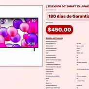 TELEVISOR 50" SMART TV LG UHD AI . - Img 57104194