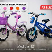 Bicicletas 12 para hembra y varón - Img 56872082