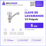 Llave de lavamanos - Img 58320074