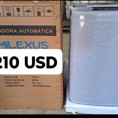 🗳️Lavadora automática Milexus 7.5kg - Img 121559420