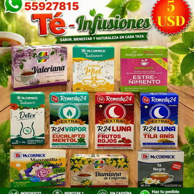 Diferentes tipos de TÉ - Img 119862982