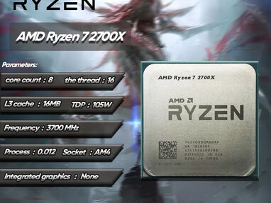 Kit Nuevo AMD con b450 Gigabyte Gaming X, Ryzen 7 2700x y 2x4GB RAMDDR4 disipadas T-Force VulcanZ - Img 64332301