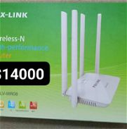 Venta de Router 4 antenas  Rompe Muro, 300 Mbps ,modo router, repetidor+ Punto de acceso (AP) , 1 puerto WAN  ,4 Lan. - Img 45665713
