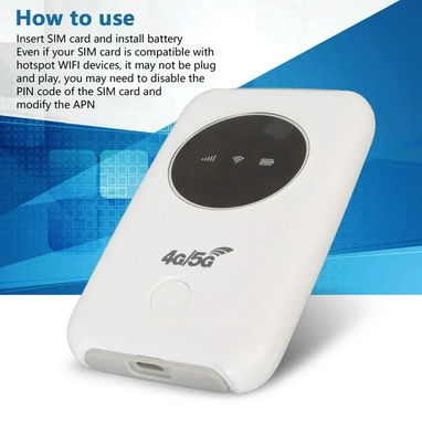Punto de Acceso Wifi Portátil 300MBPS 4g 5g New Caja ! - 2/3