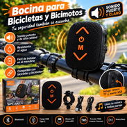 Bocina para bicicleta y bicimoto (SÚPER OFERTA) - Img 57654538