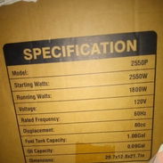 PLANTA ELECTRICA d 2250w VOLTAJE 110 V - Img 55287378