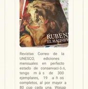 Revistas Correo de la UNESCO, ediciones mensuales en perfecto estado de conservación. - Img 49244898