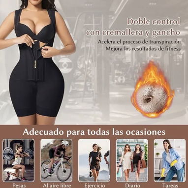 Faja Colombiana Postparto de alta compresión Reductora, Mujer, Talla M - Img 126060922
