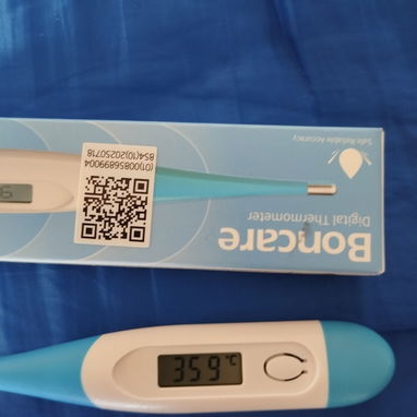 Termómetro digital nuevo en cu caja en grados celsius, marca Boncare, se prueba antes de vender. - 4/6