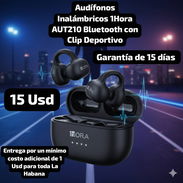 Audífonos Inalámbricos 1Hora AUT210 Bluetooth con Clip Deportivo, Garantía de 15 días, Entrega por un mínimo costo adici - Img 52778592