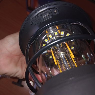 🚧 LÁMPARA SOLAR ESTILO FAROL 🏮 CON SENSOR DE MOVIMIENTO 🚧 - 3/4