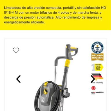 Hidrolavadora de alta presión nueva en caja 10 días de garantía - Img 124851893