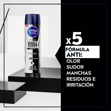 Desodorante de spray Black and White de 200ml los grandes - Img 111541529