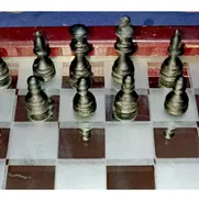 Mini juego de ajedrez, el tablero es un espejo. - Img 50336292