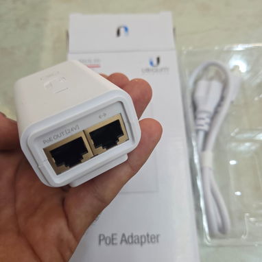 🔌 Adaptador PoE UBIQUITI 24V 0.3A 🔌 AX | E01 | 20 USD - Img 127286284