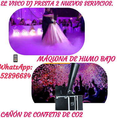 Dj, luces, pantallas, humo, audio, humo bajo VISCO DJ 52896684 - Img 51807587