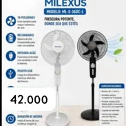 Ventilador recargables milexus - Img 56185409