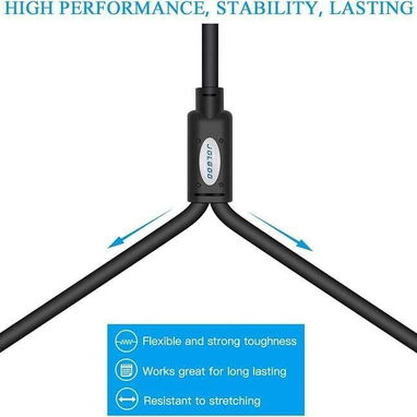 ☎️53544655 🛵 Entrega Disponible ⭐Cable Divisor en Y JOLGOO XLR Macho a 2 RCA Macho ⭐ - Img 126550075