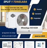 Split 1T y 2T con garantía de un año, Propiedad, factura y el mejor precio - Img 47356001