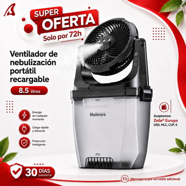 Ventiladores recargables - 10/10