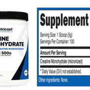 creatina monohidratada Nutricost 100 servicios - Img 45382367