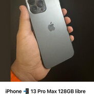 Iphone 13 Pro Max de 128gb, libre de fabrica con bateria al 98% - Img 45190827