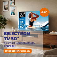 Selectron TV 50” 4K Smart | Cine en casa, nivel épico - Img 56173198