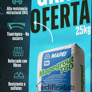 PRIMERA MANO! - Mapegrout 25 kg Mortero estructural de alta resistencia, fibroreforzado, - Img 53093880