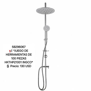 58296067 📢 *DUCHA COMPLETA SOBRE PONER REDONDA* đź’˛ Precio: 50 USD 🛡 GarantĂa: 7 dĂas - Img 122409523