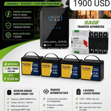 Respaldo energético: ecoflow, baterías, inversores, kit de montaje de paneles y mucho más - 9/10