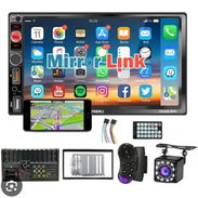 Reproductora Pantalla 7 pulgadas Mp5 , mirror link, Bluetooth, USB, radio 2 mando, camara trasera - Img 55894318