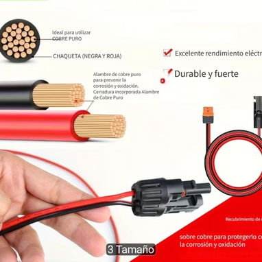 Cable Original XT60i para ecoflow 6 metros - Img 122255849