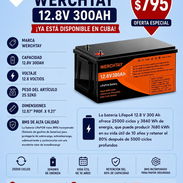 Batería Wechtay LifePO4 12.8V 300Ah - Img 56791412