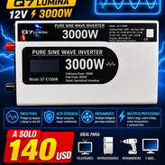 Convertidor 12v - 3000w - Img 56666559
