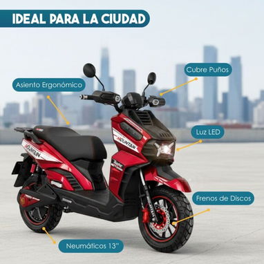 MOTO ELÉCTRICA RAPTOR 72V56AH - 2/6